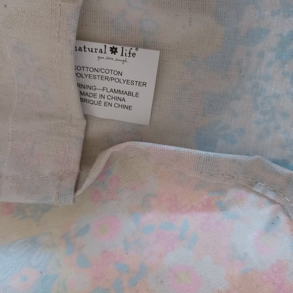 Natural life Collapsible Storage Bin Canvas New Foldable Design Basket Round - Picture 2 of 8